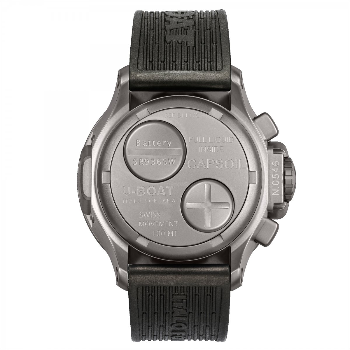 U-Boat Capsoil Chrono SS Horloge 8111/C